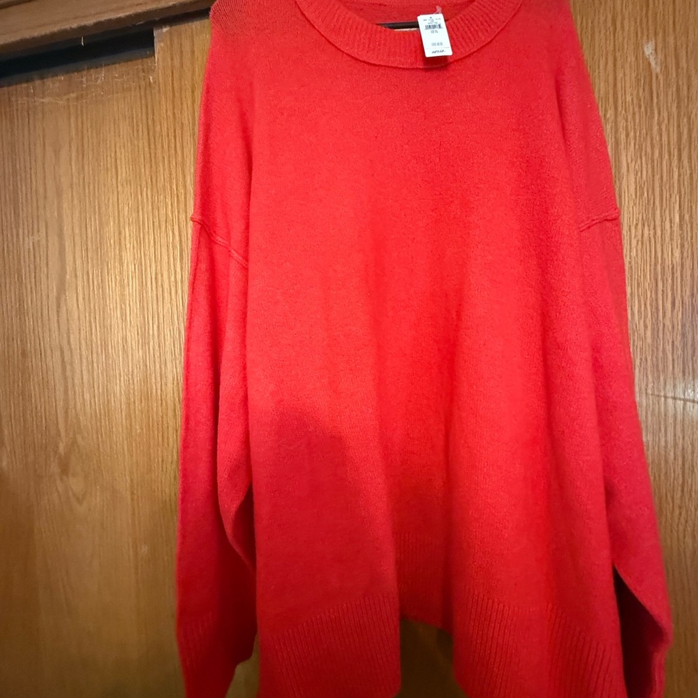 Aerie Red Sweater